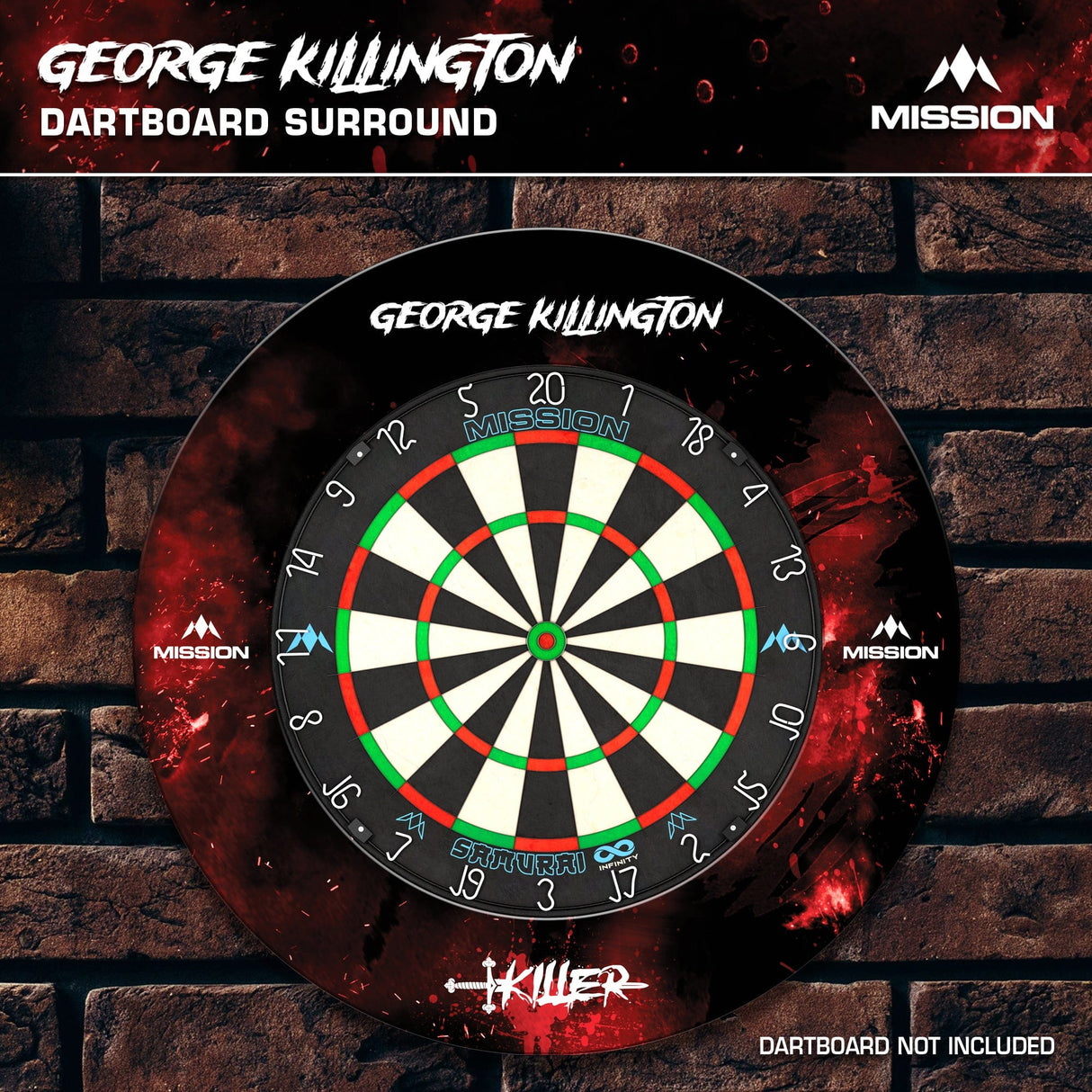Mission Darts Players- Surround - George Killington