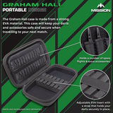 Mission Darts Players- EVA Dart Case - Graham Hall