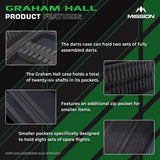 Mission Darts Players- EVA Dart Case - Graham Hall