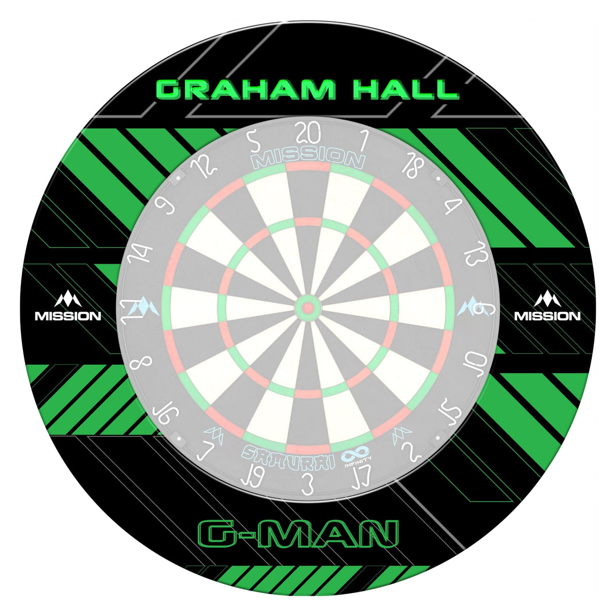 Mission Darts Players- Surround - Graham Hall
