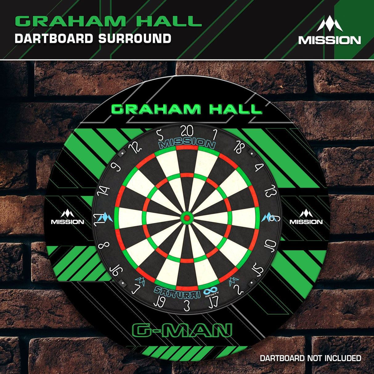 Mission Darts Players- Surround - Graham Hall