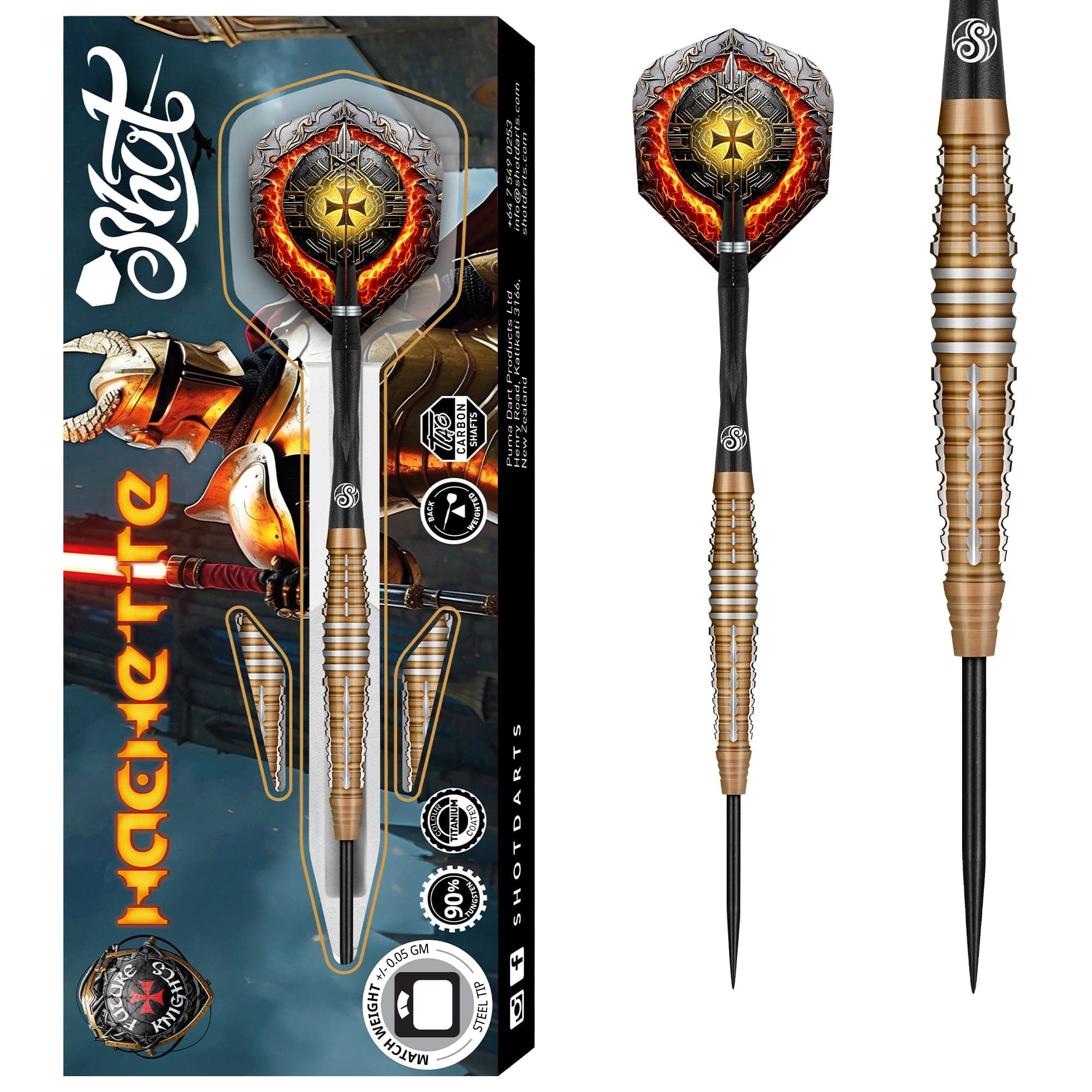 Tungsten Darts Steel Tip AMERICANA GATOR STEEL TIP DART SET-90