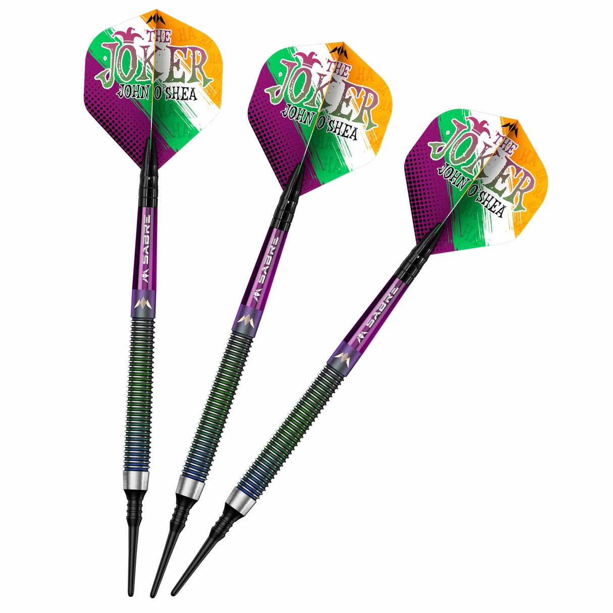 Mission John O Shea Darts - Soft Tip - The Joker - Coral - 20g 20g