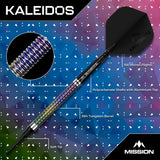 Mission Kaleidos Darts - Soft Tip - 95% Tungsten 19g