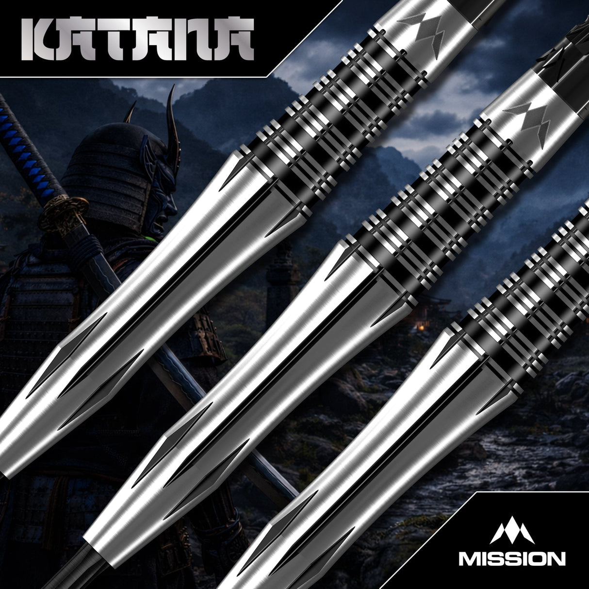 Mission Katana Darts - Steel Tip - 95% Tungsten