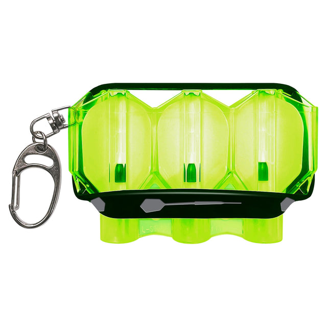 L-Style - Krystal Flight Case - for Moulded Flights - Neon Yellow