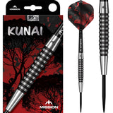 Mission Kunai Darts - Steel Tip - 95% Tungsten - Black PVD