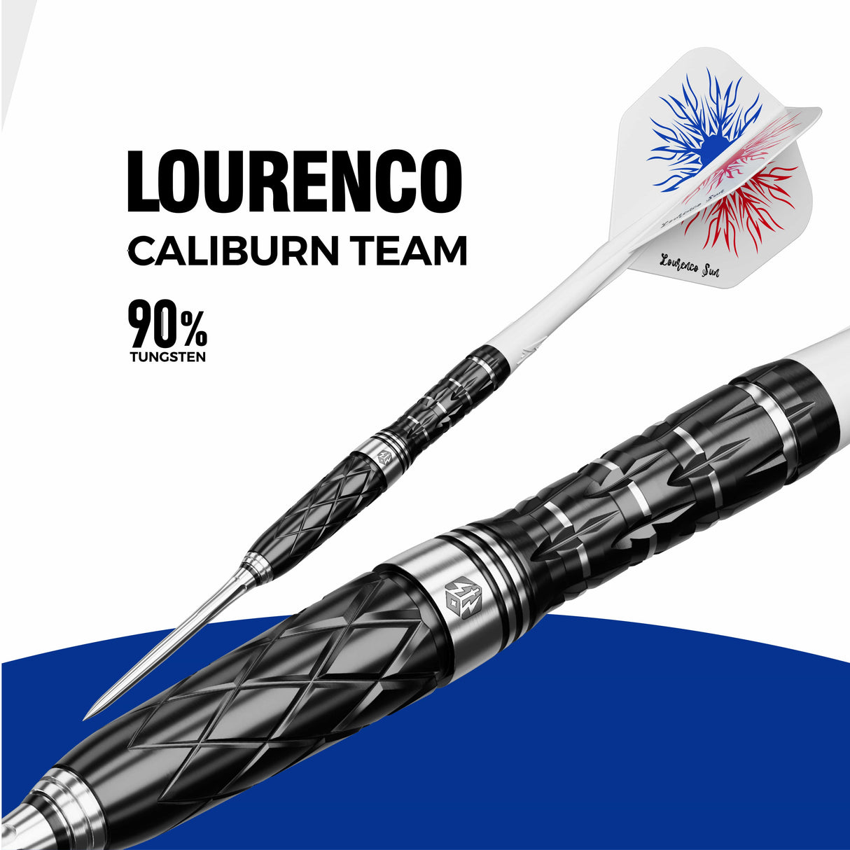 Caliburn Players Darts - Steel Tip - 90% Tungsten - Lourenco