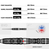 Caliburn Players Darts - Steel Tip - 90% Tungsten - Lourenco