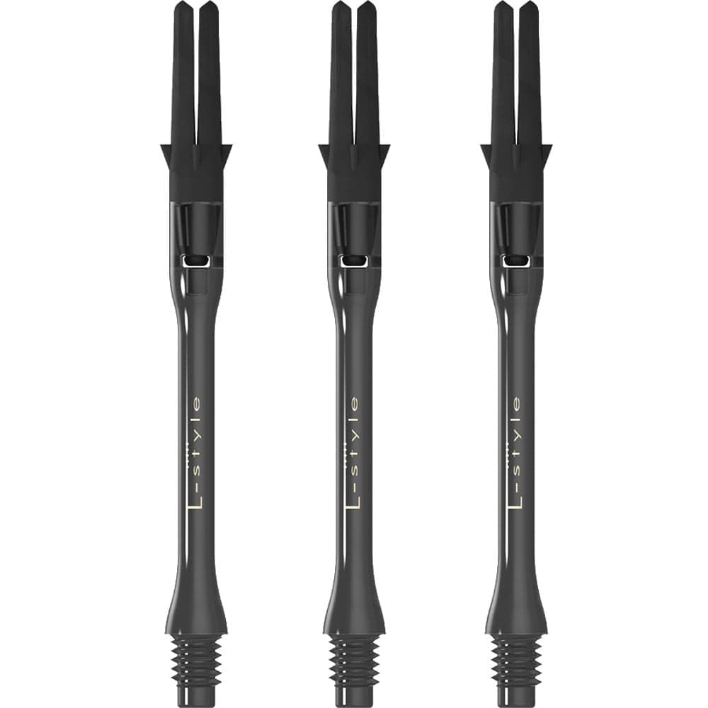 *L-Style - L-Shafts - Slim - Carbon - Silent Spin - Clear Black L Style 440 58mm Long