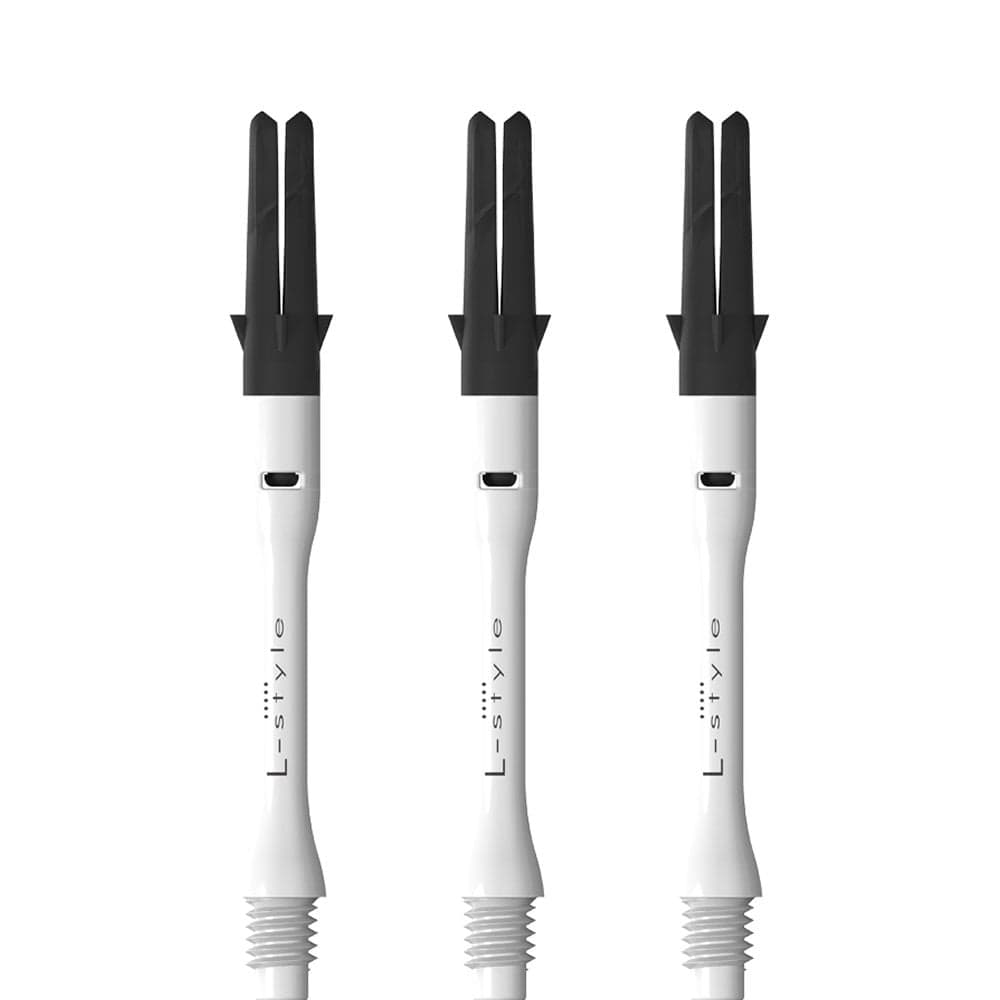 L-Style - L-Shafts - Slim - Carbon - Silent Spin - White L Style 370 51mm Medium