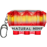 *L-Style - Natural 9 - KrystaL Flight Case - Tri Colour Orange