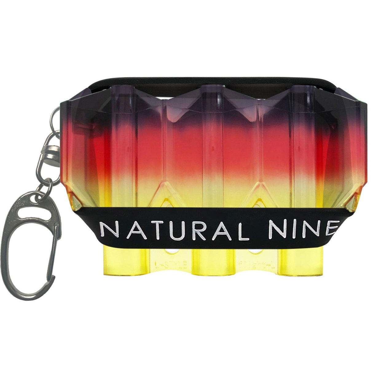 *L-Style - Natural 9 - KrystaL Flight Case - Tri Colour Sunrise
