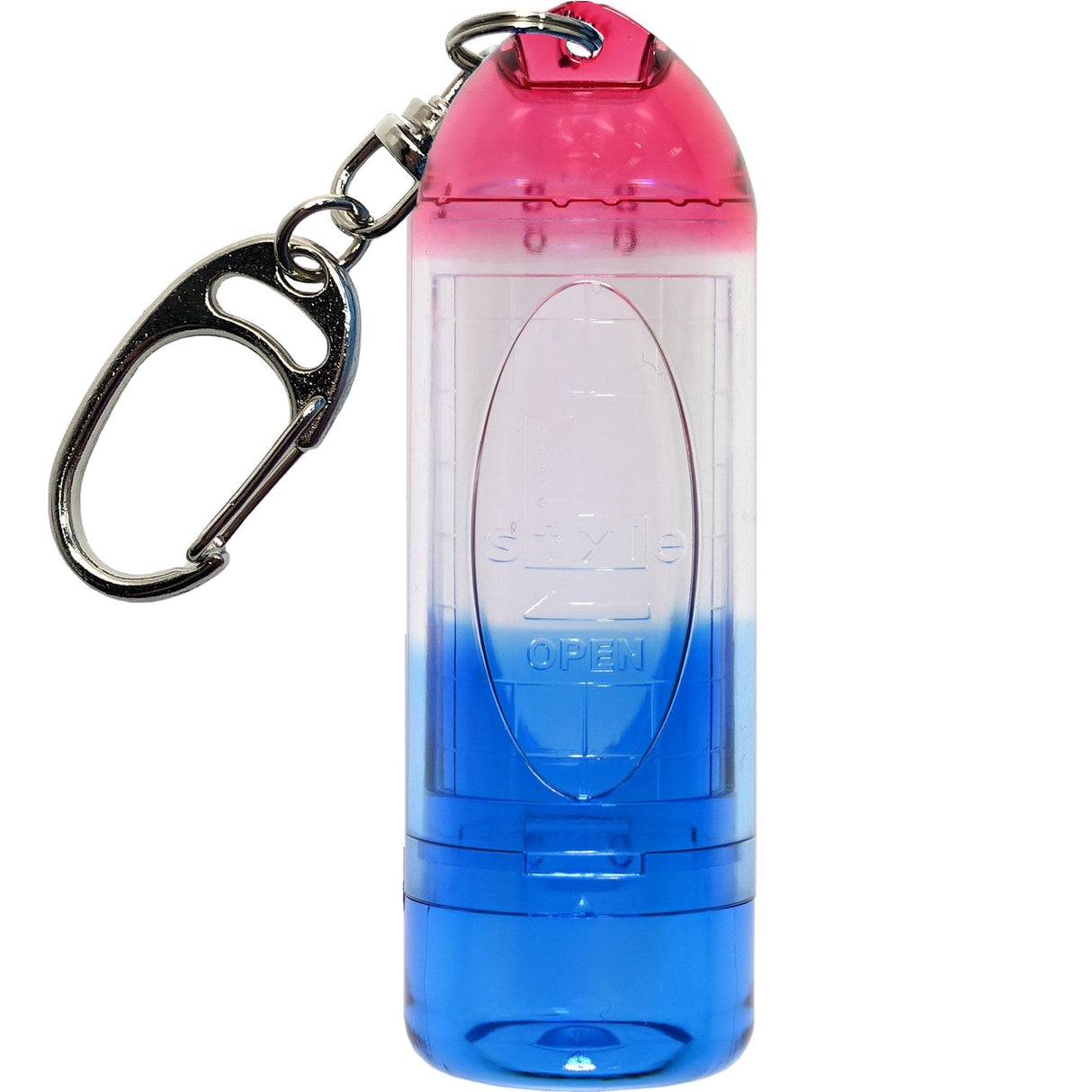 *L-Style - Natural 9 - Lipstock Tip Case - Tri Colour Blue