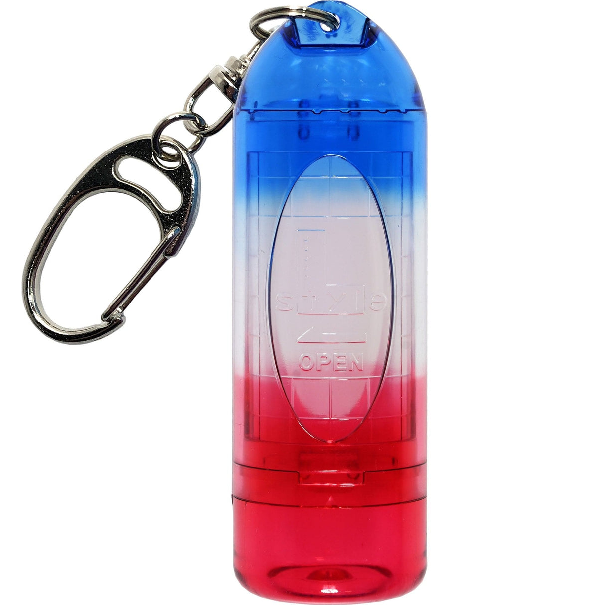 *L-Style - Natural 9 - Lipstock Tip Case - Tri Colour Red