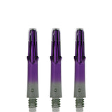 L-Style - L-Shafts Gradient - N9 - Locked Straight - Black & Purple L Style 190 33mm Short