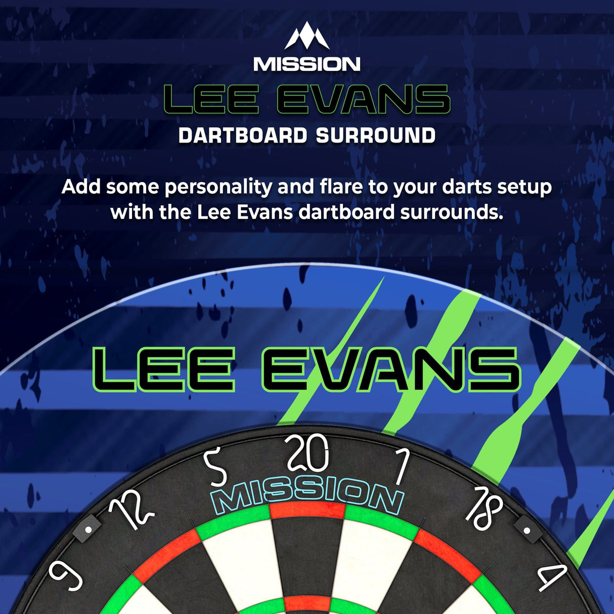 Mission Darts Players- Surround - Lee Evans