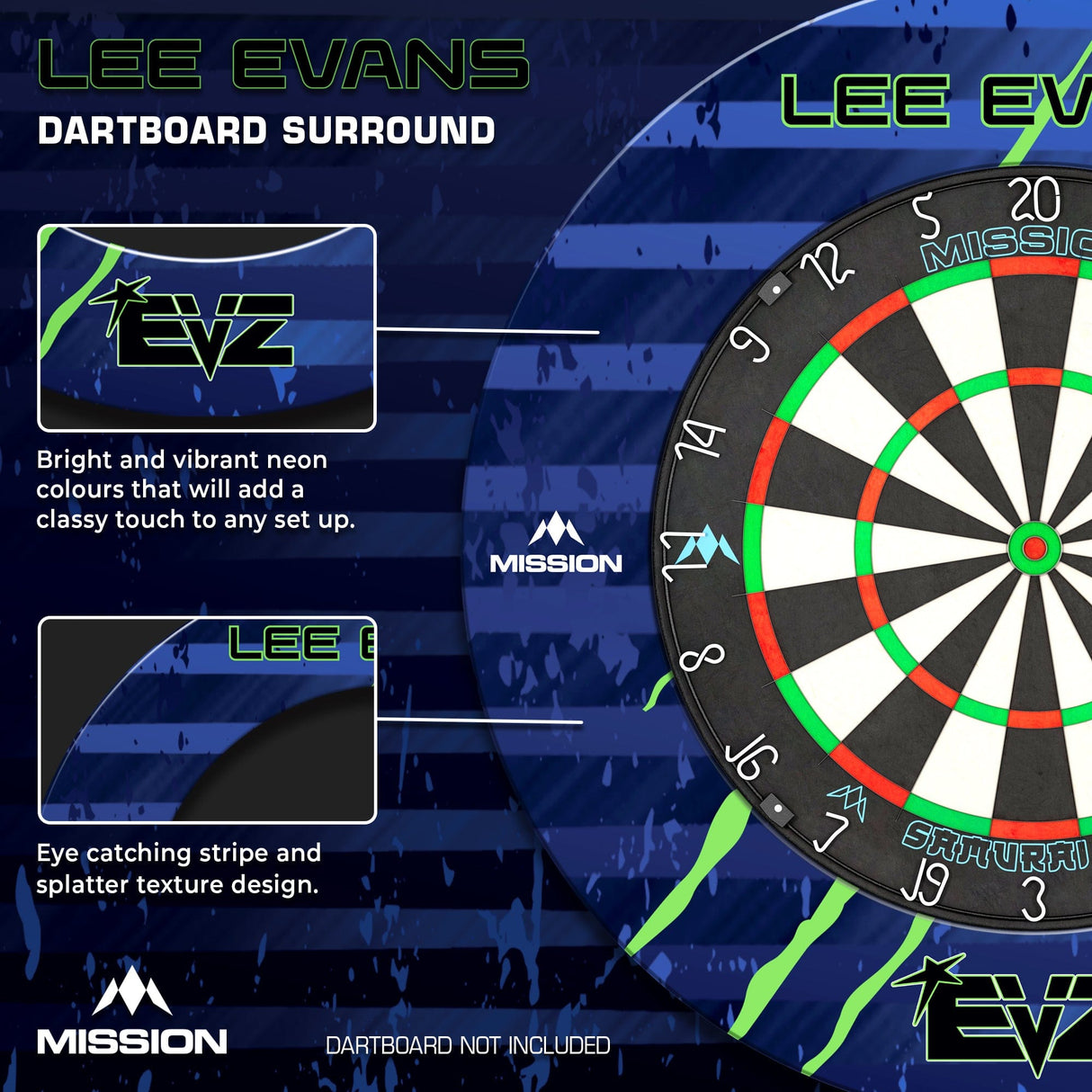Mission Darts Players- Surround - Lee Evans