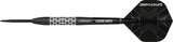 Legend Darts - Steel Tip - Revolution Series - B21 - Black -Torpedo Ring & Milled Cut