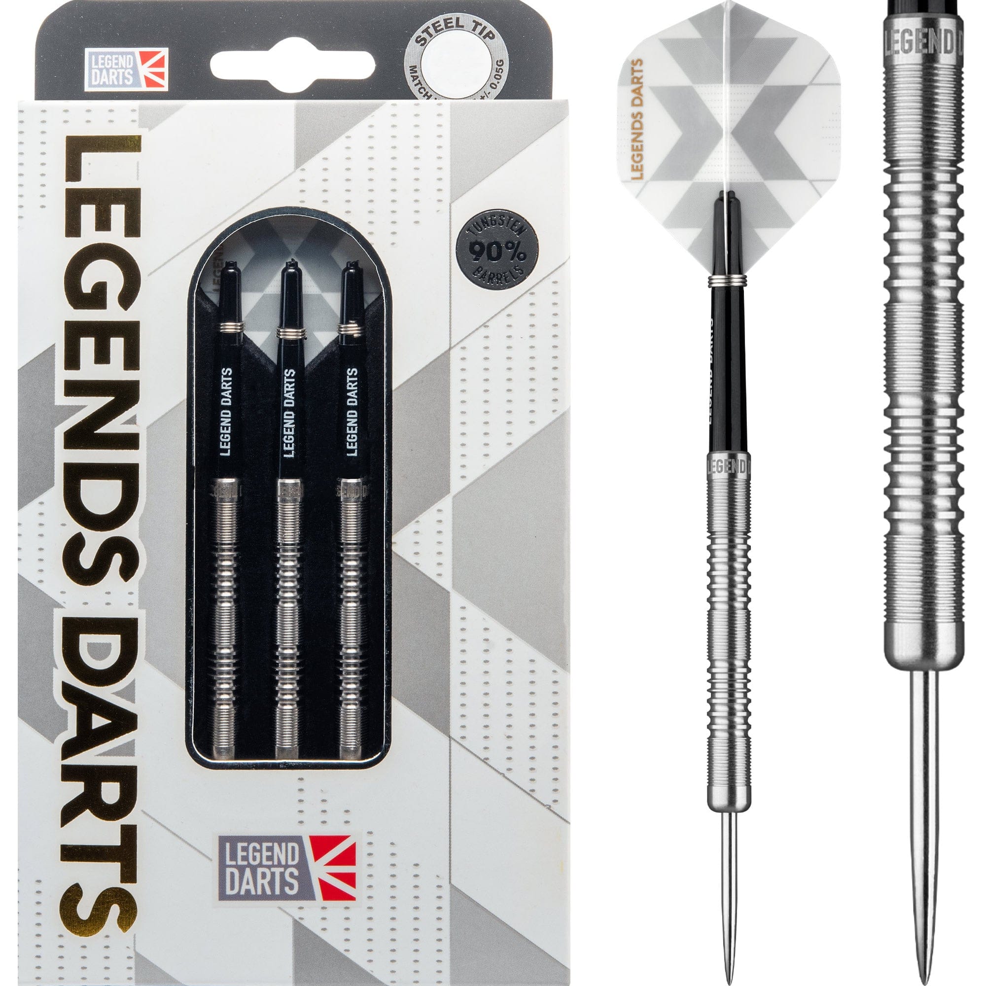 Legend Darts - Steel Tip - 90% Tungsten - Pro Series - V11 - Micro Ri