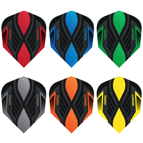 *Legend Infinity Dart Flights - 100 Micron - No2 - Std