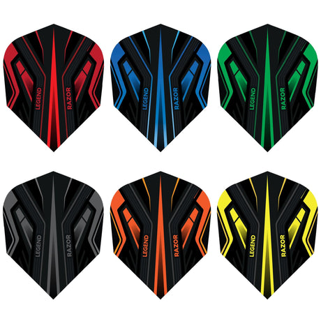 *Legend Razor Dart Flights - 100 Micron - No2 - Std