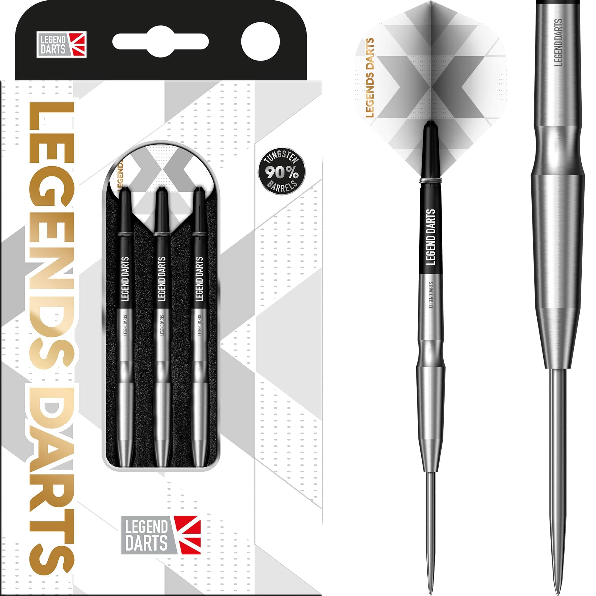 ダーツ Gs Darts MARVELOUS III S S 2BA Legend Darts - Steel Tip - 90% Tungsten - Pro Series - V23 - Smooth Sc