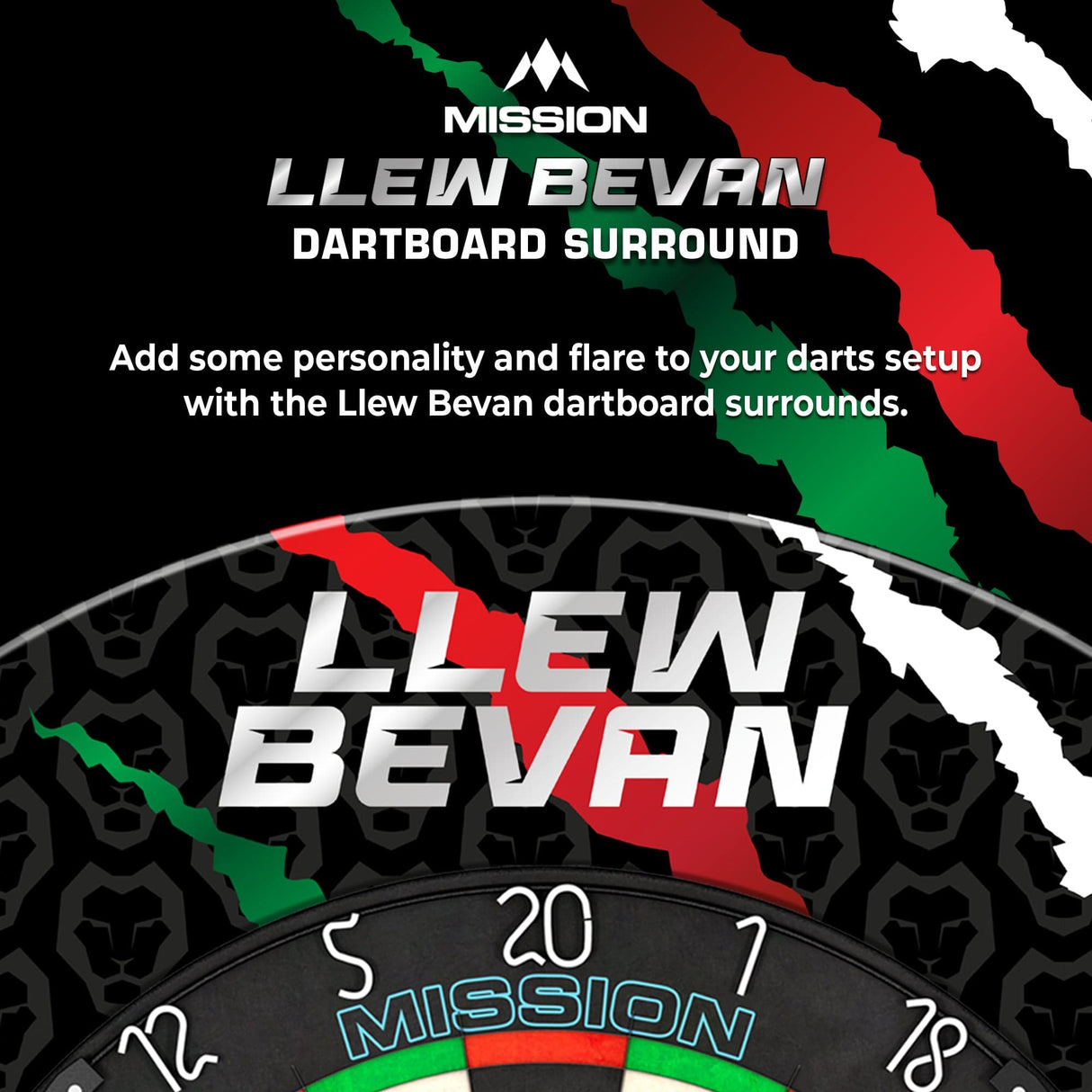 Mission Darts Players- Surround - Llew Bevan