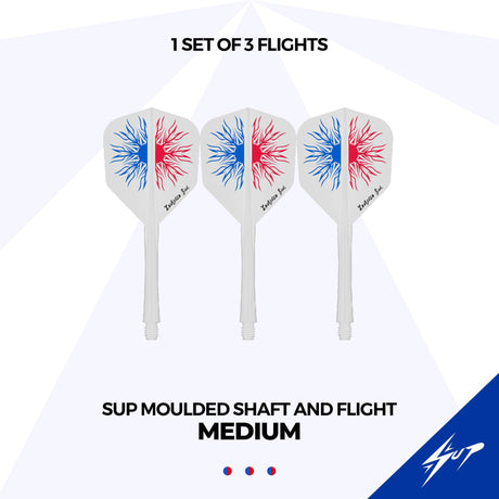 Caliburn SUP Dart Flights - Moulded Shaft & Flight - Lourenco - Standard No6