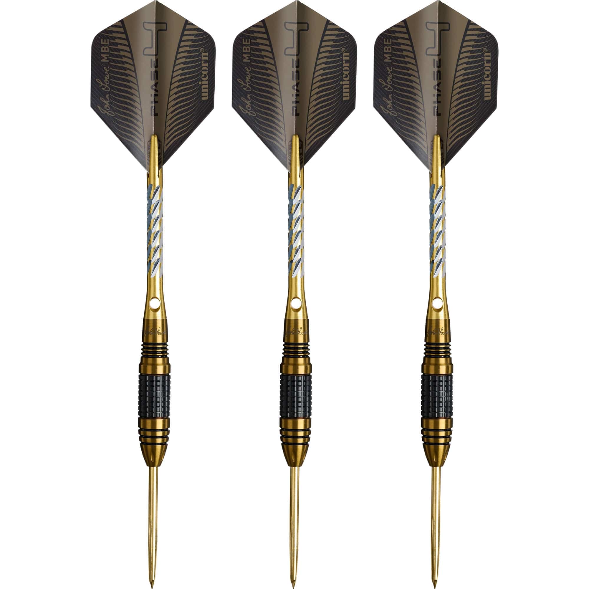 Unicorn World Champion Darts - Steel Tip - 90% Tungsten - John Lowe -