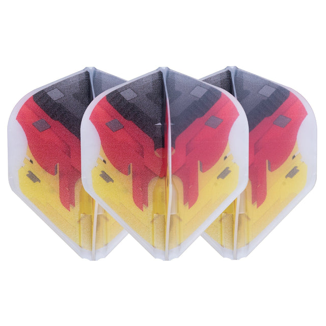 L-Style EZ L-Flights - Integrated Champagne Ring - L1EZ - V Series Type D - Germany - Black