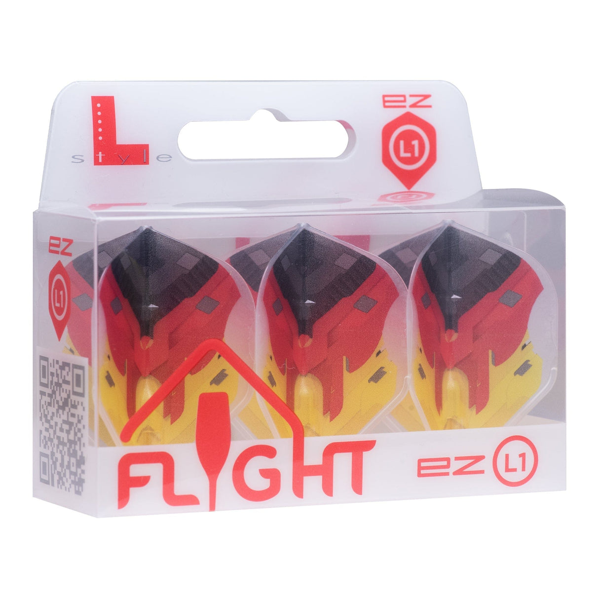 L-Style EZ L-Flights - Integrated Champagne Ring - L1EZ - V Series Type D - Germany - Black