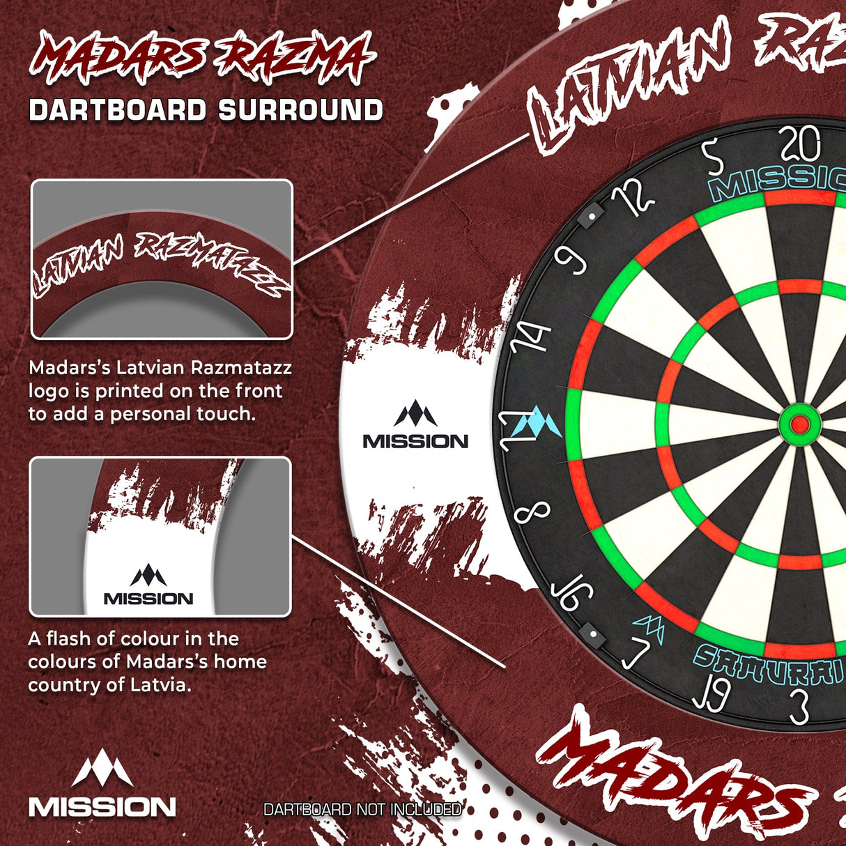Mission Darts Players- Surround - Madars Razma