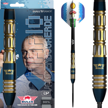 Bulls Mario Vandenbogaerde CP Darts - Steel Tip - 90% Tungsten - E3