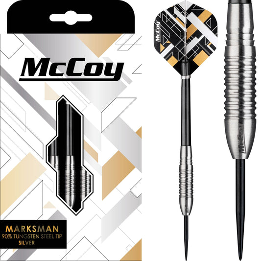 McCoy Marksman - 90% Steel Tip Tungsten - Silver 22g