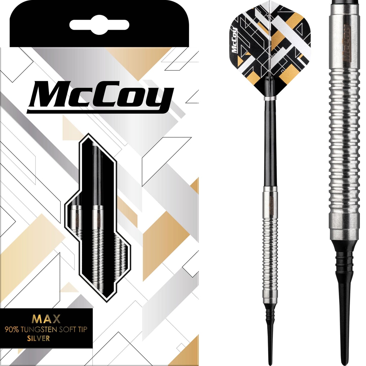 McCoy MAX - 90% Soft Tip Tungsten - Silver 18g