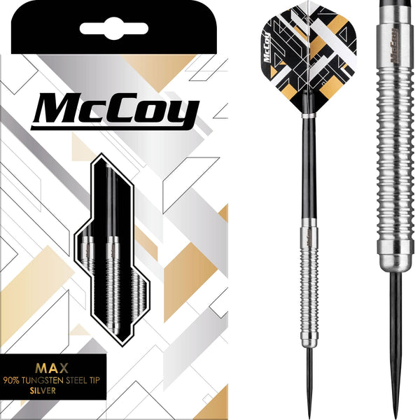 McCoy MAX - 90% Steel Tip Tungsten - Silver