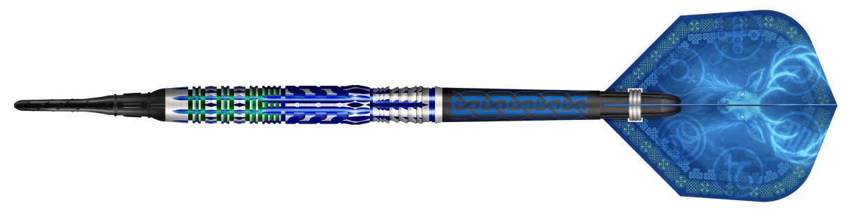Shot Celt Darts - Soft Tip - 95% Tungsten - Merlin 20g