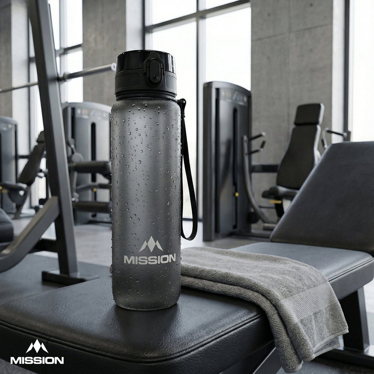 Mission Sports Water Bottle - 1000ml/32oz - BPA Free