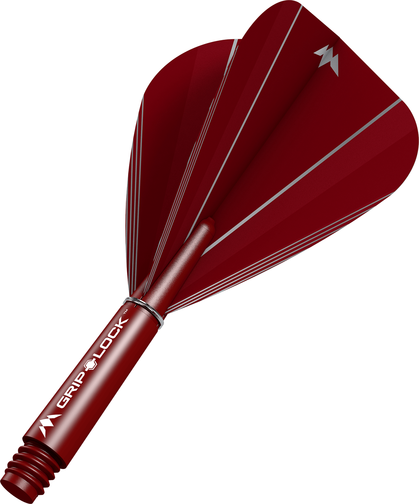 Mission Shade Kite Dart Flights Combo With Griplock Shafts Red / Short