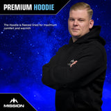 Mission Darts - Premium Hoodie - Black