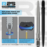 Mission R2.5 Rapid Dart Points - Steel Tip - SM1