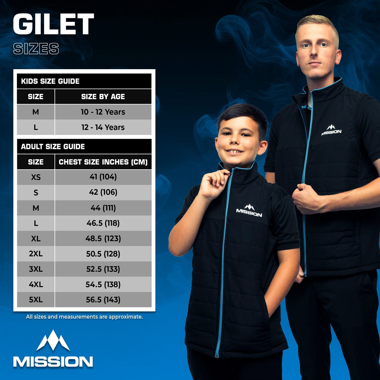 Mission Teamwear - Gilet - Black - Adult