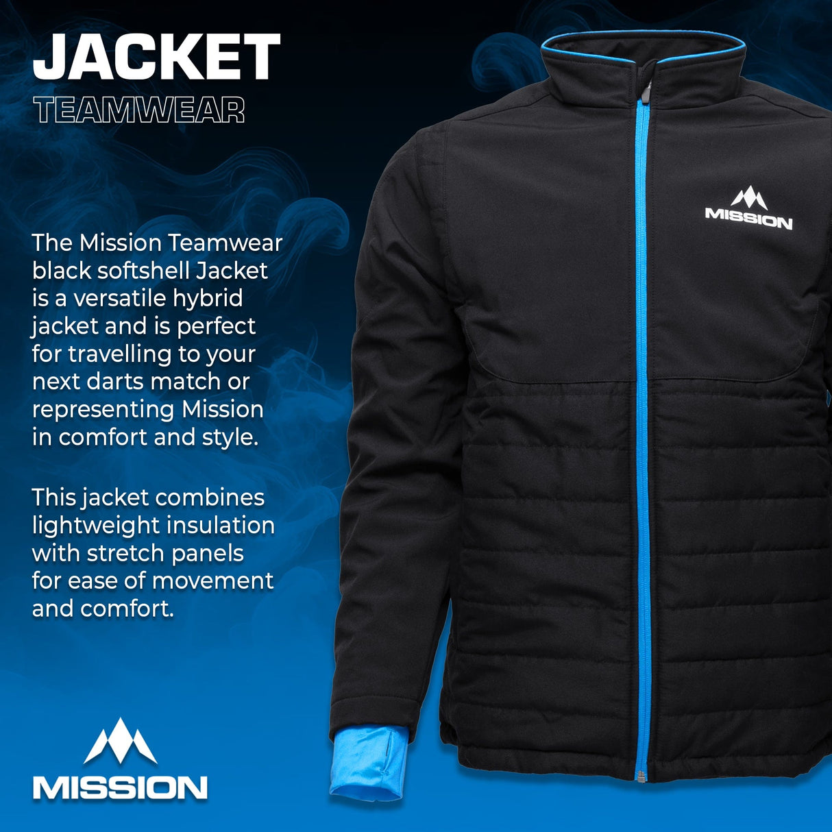 Mission Teamwear - Softshell Jacket - Black - Adult