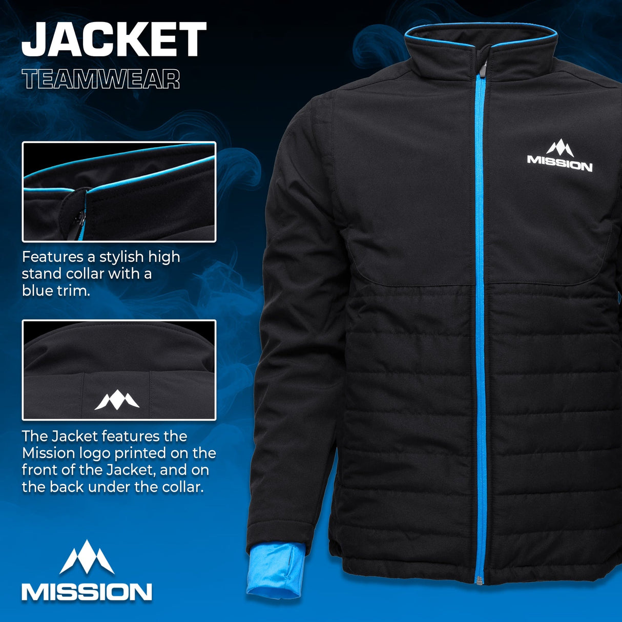 Mission Teamwear - Softshell Jacket - Black - Adult