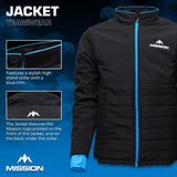 Mission Teamwear - Softshell Jacket - Black - Adult