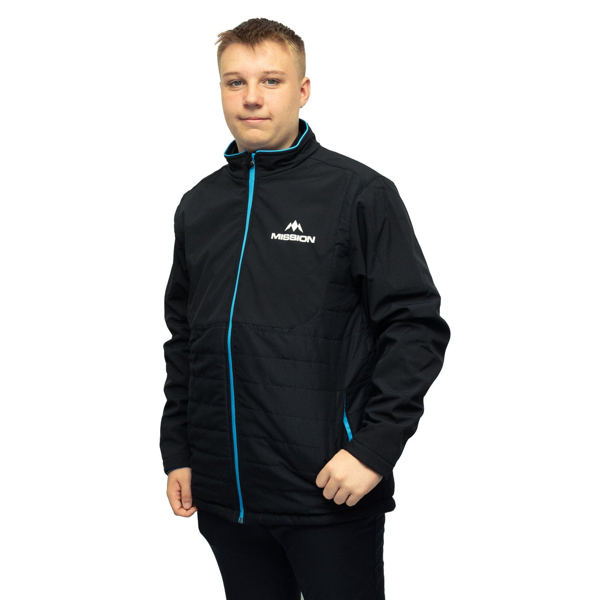Mission Teamwear - Softshell Jacket - Black - Kids