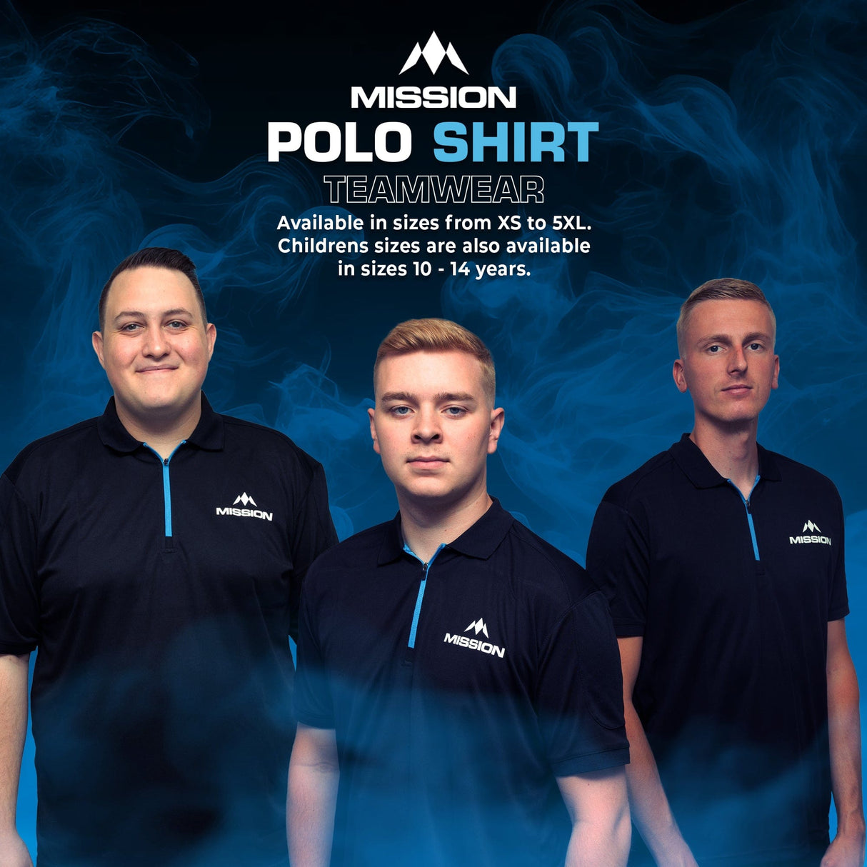 Mission Teamwear - Polo Shirt - Black - Kids