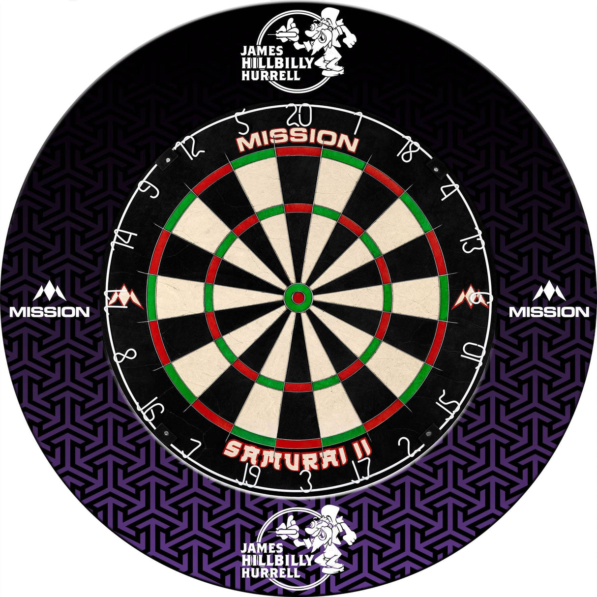 Mission Player Dartboard Surround - James Hurrell - Hillbilly