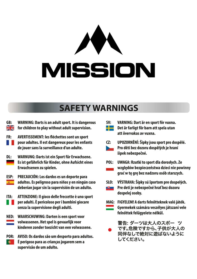 *Mission Sniper Points - Steel Tip - Precision Spare Points - Titan Pro - Gold